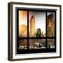 View from the Window - Central Park in Winter-Philippe Hugonnard-Framed Photographic Print