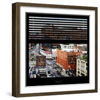 View from the Window - Chelsea Buildings - Manhattan-Philippe Hugonnard-Framed Photographic Print