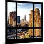 View from the Window - Chelsea Buildings - Manhattan-Philippe Hugonnard-Mounted Photographic Print