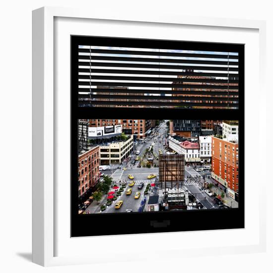 View from the Window - Chelsea Buildings - Manhattan-Philippe Hugonnard-Framed Photographic Print