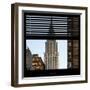 View from the Window - Chrysler Building-Philippe Hugonnard-Framed Photographic Print