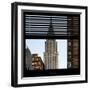 View from the Window - Chrysler Building-Philippe Hugonnard-Framed Photographic Print