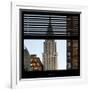 View from the Window - Chrysler Building-Philippe Hugonnard-Framed Photographic Print