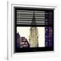 View from the Window - Chrysler Building-Philippe Hugonnard-Framed Photographic Print