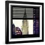 View from the Window - Chrysler Building-Philippe Hugonnard-Framed Photographic Print