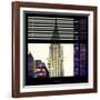 View from the Window - Chrysler Building-Philippe Hugonnard-Framed Photographic Print