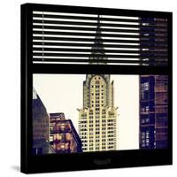 View from the Window - Chrysler Building-Philippe Hugonnard-Stretched Canvas