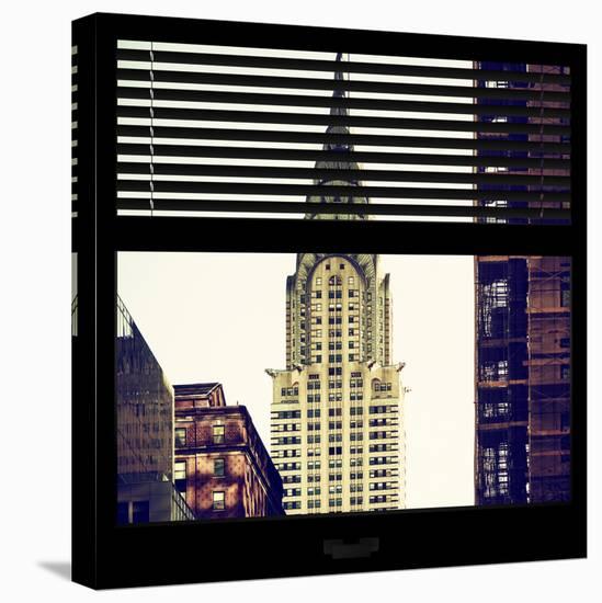 View from the Window - Chrysler Building-Philippe Hugonnard-Stretched Canvas