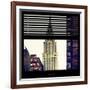 View from the Window - Chrysler Building-Philippe Hugonnard-Framed Photographic Print