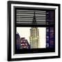 View from the Window - Chrysler Building-Philippe Hugonnard-Framed Photographic Print