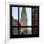 View from the Window - Chrysler Building-Philippe Hugonnard-Framed Photographic Print