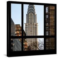 View from the Window - Chrysler Building-Philippe Hugonnard-Stretched Canvas