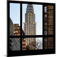 View from the Window - Chrysler Building-Philippe Hugonnard-Mounted Photographic Print