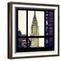 View from the Window - Chrysler Building-Philippe Hugonnard-Framed Photographic Print