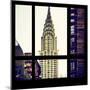 View from the Window - Chrysler Building-Philippe Hugonnard-Mounted Photographic Print