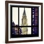 View from the Window - Chrysler Building-Philippe Hugonnard-Framed Photographic Print