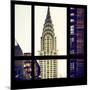 View from the Window - Chrysler Building-Philippe Hugonnard-Mounted Photographic Print