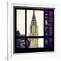 View from the Window - Chrysler Building-Philippe Hugonnard-Framed Photographic Print