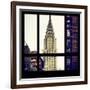 View from the Window - Chrysler Building-Philippe Hugonnard-Framed Photographic Print