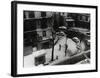 View from the Window, Corner of Paris-Manabu Nishimori-Framed Art Print