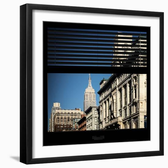 View from the Window - Downtown Buildings - NYC-Philippe Hugonnard-Framed Photographic Print