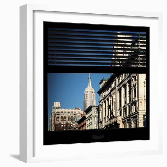 View from the Window - Downtown Buildings - NYC-Philippe Hugonnard-Framed Photographic Print