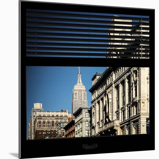 View from the Window - Downtown Buildings - NYC-Philippe Hugonnard-Mounted Photographic Print