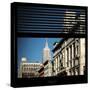 View from the Window - Downtown Buildings - NYC-Philippe Hugonnard-Stretched Canvas