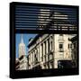 View from the Window - Downtown Buildings - NYC-Philippe Hugonnard-Stretched Canvas