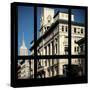 View from the Window - Downtown Buildings - NYC-Philippe Hugonnard-Stretched Canvas