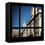 View from the Window - Downtown Buildings - NYC-Philippe Hugonnard-Framed Stretched Canvas