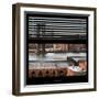 View from the Window - Empire State Building and Manhattan Bridge-Philippe Hugonnard-Framed Premium Photographic Print