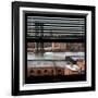 View from the Window - Empire State Building and Manhattan Bridge-Philippe Hugonnard-Framed Photographic Print