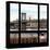 View from the Window - Empire State Building and Manhattan Bridge-Philippe Hugonnard-Stretched Canvas