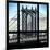 View from the Window - Empire State Building and Manhattan Bridge-Philippe Hugonnard-Mounted Photographic Print