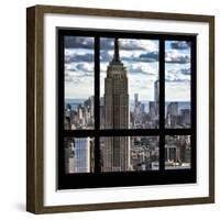 View from the Window - Empire State Building and One World Trade Center-Philippe Hugonnard-Framed Photographic Print