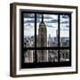 View from the Window - Empire State Building and One World Trade Center-Philippe Hugonnard-Framed Photographic Print