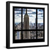 View from the Window - Empire State Building and One World Trade Center-Philippe Hugonnard-Framed Photographic Print