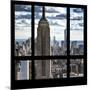 View from the Window - Empire State Building and One World Trade Center-Philippe Hugonnard-Mounted Photographic Print
