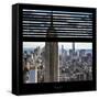 View from the Window - Empire State Building and One World Trade Center-Philippe Hugonnard-Framed Stretched Canvas