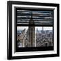 View from the Window - Empire State Building and One World Trade Center-Philippe Hugonnard-Framed Photographic Print