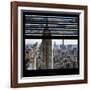 View from the Window - Empire State Building and One World Trade Center-Philippe Hugonnard-Framed Photographic Print