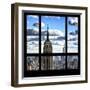 View from the Window - Empire State Building and One World Trade Center-Philippe Hugonnard-Framed Photographic Print