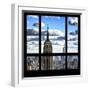 View from the Window - Empire State Building and One World Trade Center-Philippe Hugonnard-Framed Photographic Print