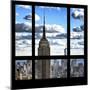 View from the Window - Empire State Building and One World Trade Center-Philippe Hugonnard-Mounted Photographic Print