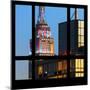 View from the Window - Empire State Building-Philippe Hugonnard-Mounted Photographic Print