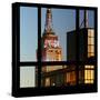 View from the Window - Empire State Building-Philippe Hugonnard-Stretched Canvas