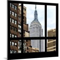 View from the Window - Empire State Building-Philippe Hugonnard-Mounted Photographic Print