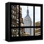 View from the Window - Empire State Building-Philippe Hugonnard-Framed Stretched Canvas