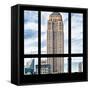 View from the Window - Empire State Building-Philippe Hugonnard-Framed Stretched Canvas